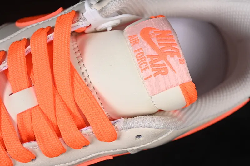 All categories Nk Air Force 1 Air Force series Nk Air Force 1 Low Air Force low-top Nike Air Force 1'07 Low off-white bright orange Air Force low-top casual sneakers NH0601-582